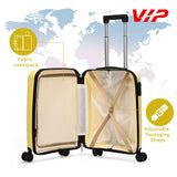 VIP Trekk 75cm Hard Case Trolley 360Â° Light Yellow, TREKK75YL