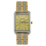 Sonata Men's Watch Analog Champagne Dial With Stainless Steel Band, 7007BM01