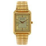 Sonata Men's Watch Analog Champagne Dial With Gold Stainless Steel Band, 7007YM13
