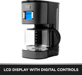 Black+Decker Premium 12 Cup Programmable Coffee Maker with 1.5L Glass Carafe, SSCM125