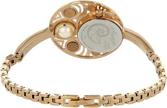 Titan Raga  Women's Watch Analog Mother of Pearl Dial With Gold Stainless Steel  Band, 9972WM01