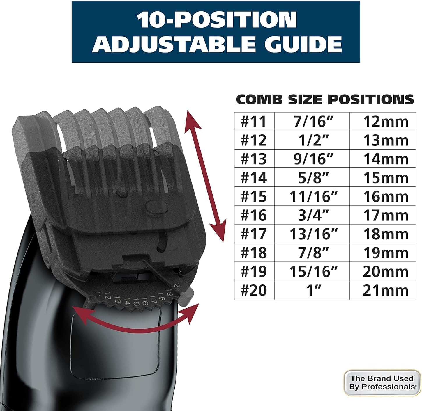 Wahl Lithium Ion Total Beard Grooming Trimmer, Cordless Precision for Full Beard Maintenance 1050-0410