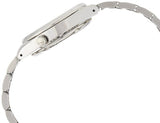 Seiko Men's Mechanical Watch Analog, Black Dial Silver Stainless Band, SNK567J