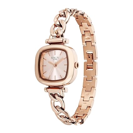 Titan, Men's, Analog Watch, Gold Dial, with Stainless Steel Band, TI-95302WM01