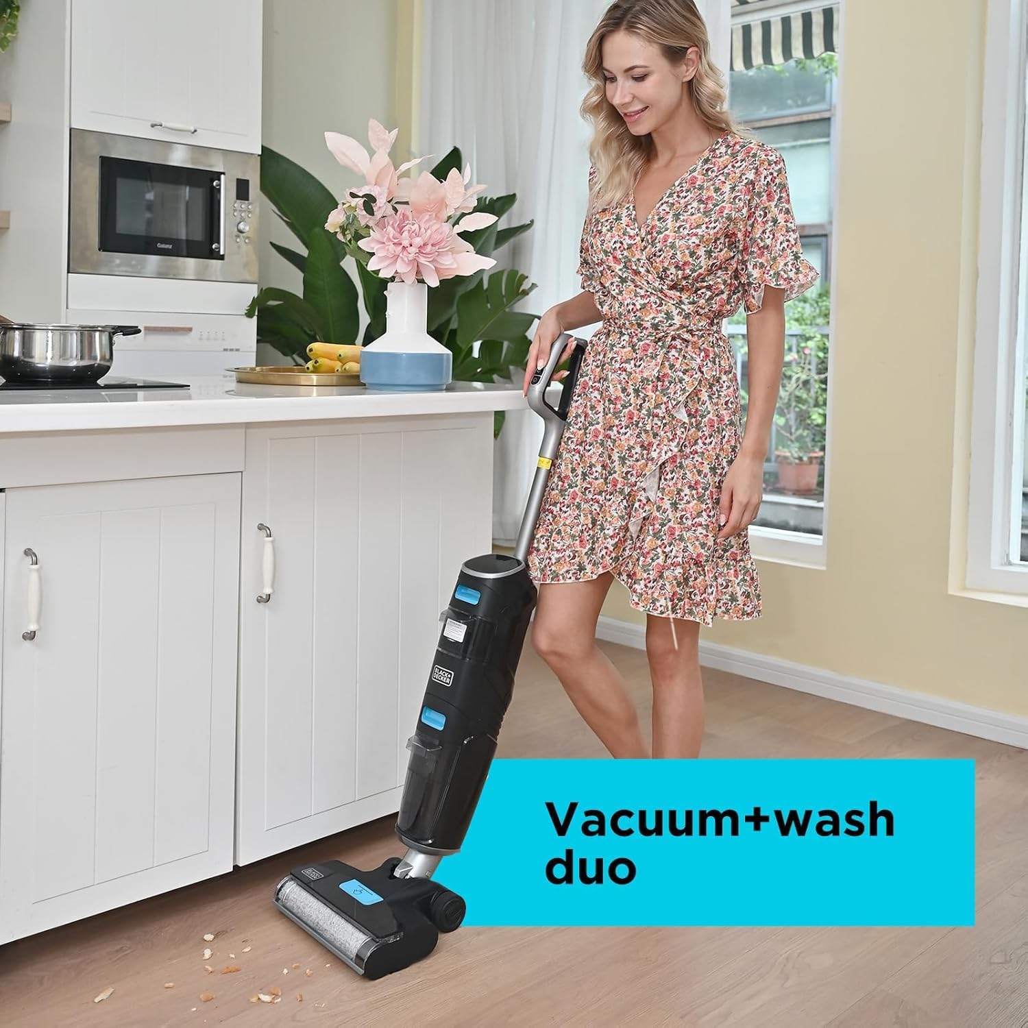 Black & Decker 2 in 1 Wet & Dry Stick Vacuum, VW252BR