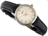 Casio, Unisex Watch Analog, White Dial Black Leather Band, LTP-TW100L-7A1V product image