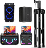 Ikarao Adjustable Height Speaker Stand Universal Tripod, 33" to 43" Extender,IK-X1X2STAND