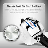 Butterfly Blue Line, Stainless Steel  7.5 Litre Pressure Cooker, BFLY7500SS