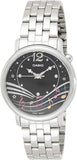 Casio, Womenâ€™s Watch Analog, Black Dial Silver Stainless Steel Band, LTP-E122L-7ADF