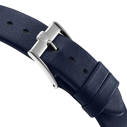 Titan Edge Men's  Analog  Watch Blue Dial With Blue Leather Strap , 1843SL03
