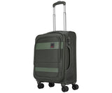 VIP 57cm, 8 Wheel Soft Case Trolley, Ivory Green, TRIUMPH57IGR Soft shell luggage