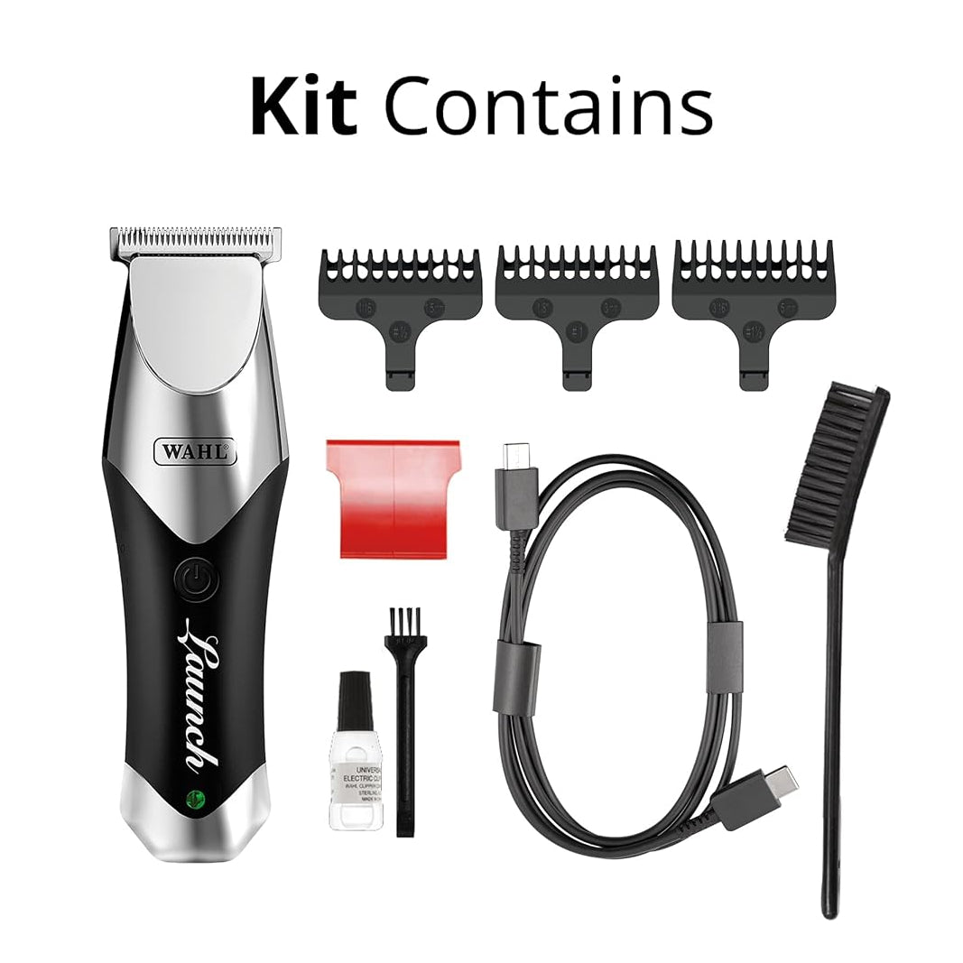 Wahl Launch Rechargeable Cord/Cordless Close Detail Professional Trimmer, 3026699