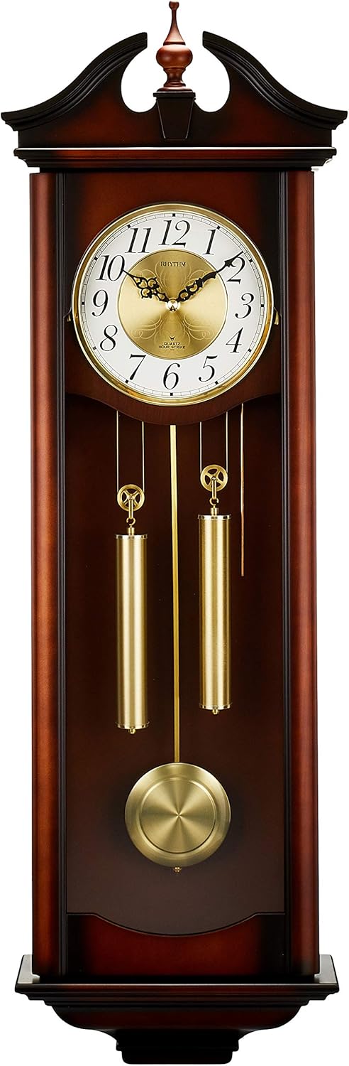 Rhythm Grandfather Wall Clock, 4MJ742RH06