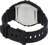 Casio, Menâ€™s Watch Digital, Black Dial Black Resin Band, W-216H-1AVDF