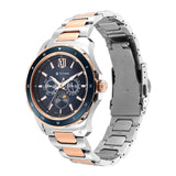 Titan Regalia Premium Quartz Multifunction Men's Watch with Blue Dial and Stainless Steel Strap,1688KM06