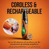 Wahl Trim Ninja Cordless Trimmer, 3031009 | All in One Hybrid Electric Razor and Beard Trimmer, All Body Electric Shaver For Men