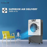 Havells Evaporative Air Cooler 80L For Indoor & Outdoor Powerful Airflow With 3 Side Honeycomb Pads, KOOLAIRE80