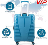 VIP Quest Plus 66cm, 8 Wheel Hardcase Trolley Cross, Teal, QUESTPLUS66TL