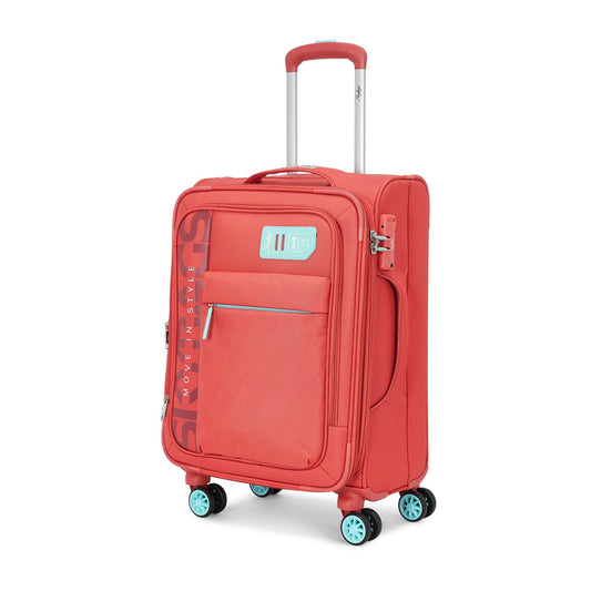 Skybags Vanguard 59cm Soft Case Trolley Coral, VANGUARD59COR