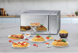 Black+Decker 31L Microwave Oven with Grill - Mirror Finish, 1000W, MZ3100PG