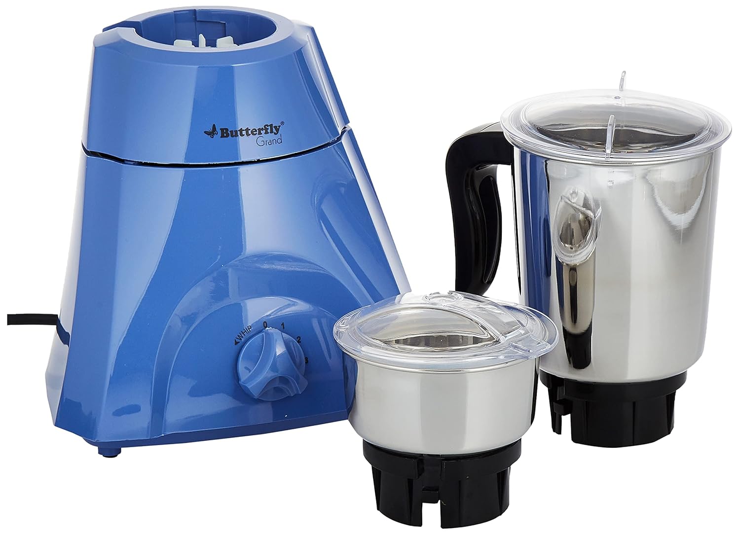 Butterfly , 2 Jar Mixer Grinder, 500 Watt, Blue,GRAND