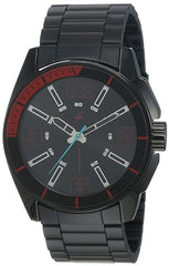 Fastrack Men's Watch Analog, Black Dial Black Stainless Steel Strap, 3089NM02