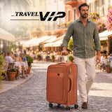 VIP Triumph 79cm, 8 Wheel Soft Case Trolley - Rust, TRIUMPH79RST