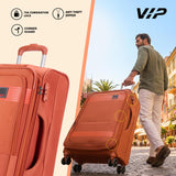 VIP Triumph 57cm, 8 Wheel Soft Case Trolley - Rust, TRIUMPH57RST