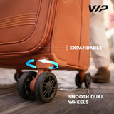 VIP Triumph 57cm, 8 Wheel Soft Case Trolley - Rust, TRIUMPH57RST