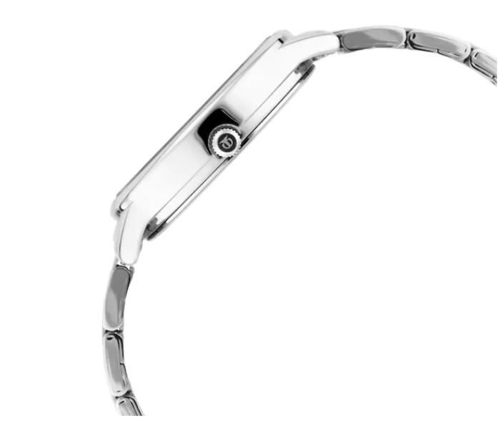 Titan Workwear Women's Watch Analog Silver Dial With Silver Stainless Steel Band, 2617SM02