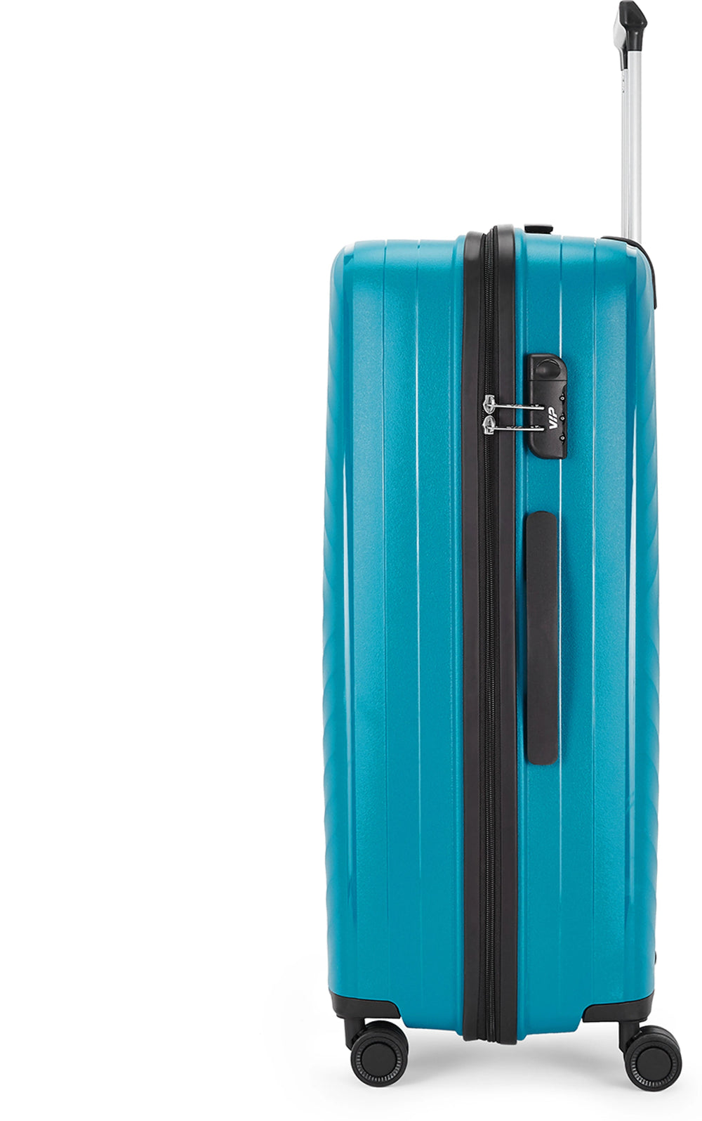 VIP Quad 55cm, 8 Wheel Hardcase Trolley - Blue, QUAD8W55IBL