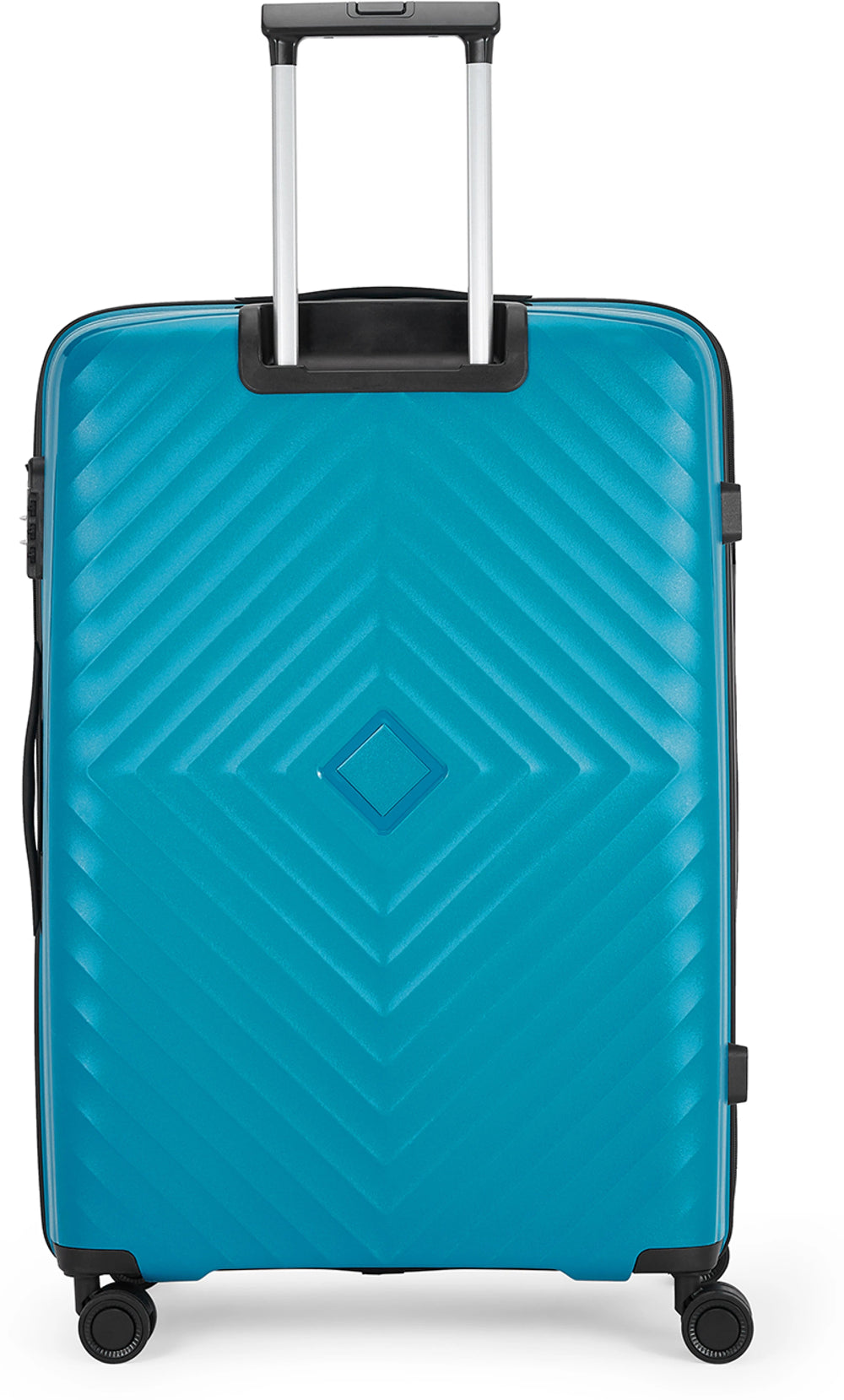 VIP Quad 55cm, 8 Wheel Hardcase Trolley - Blue, QUAD8W55IBL