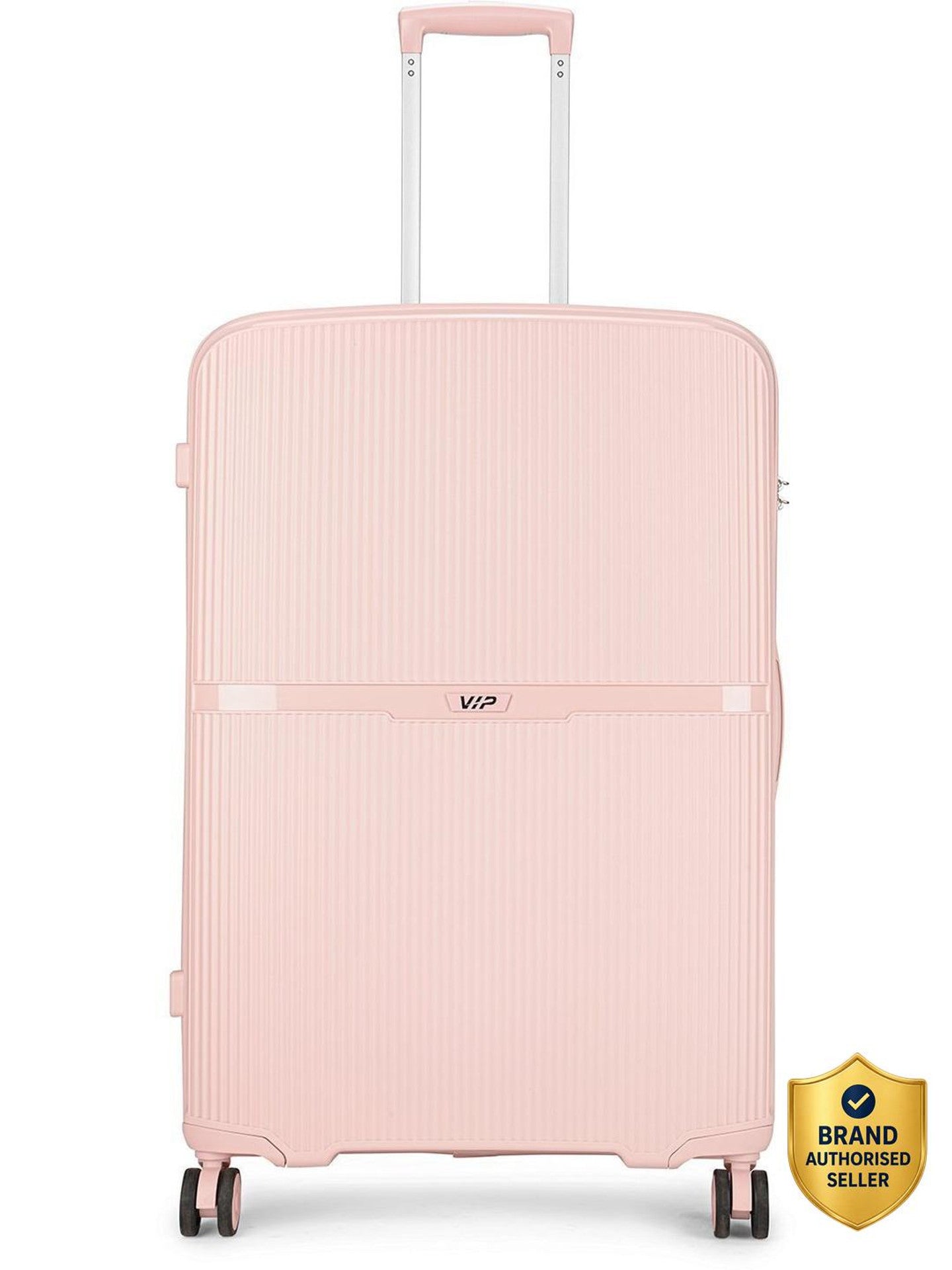VIP 67cm, 8 Wheel Hard Case Trolley, Pink, GLIDERPLUS67PK Hard shell luggage