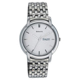 Sonata Men's Watch Analog Silver Dial With Stainless Steel Band, 7954SM01