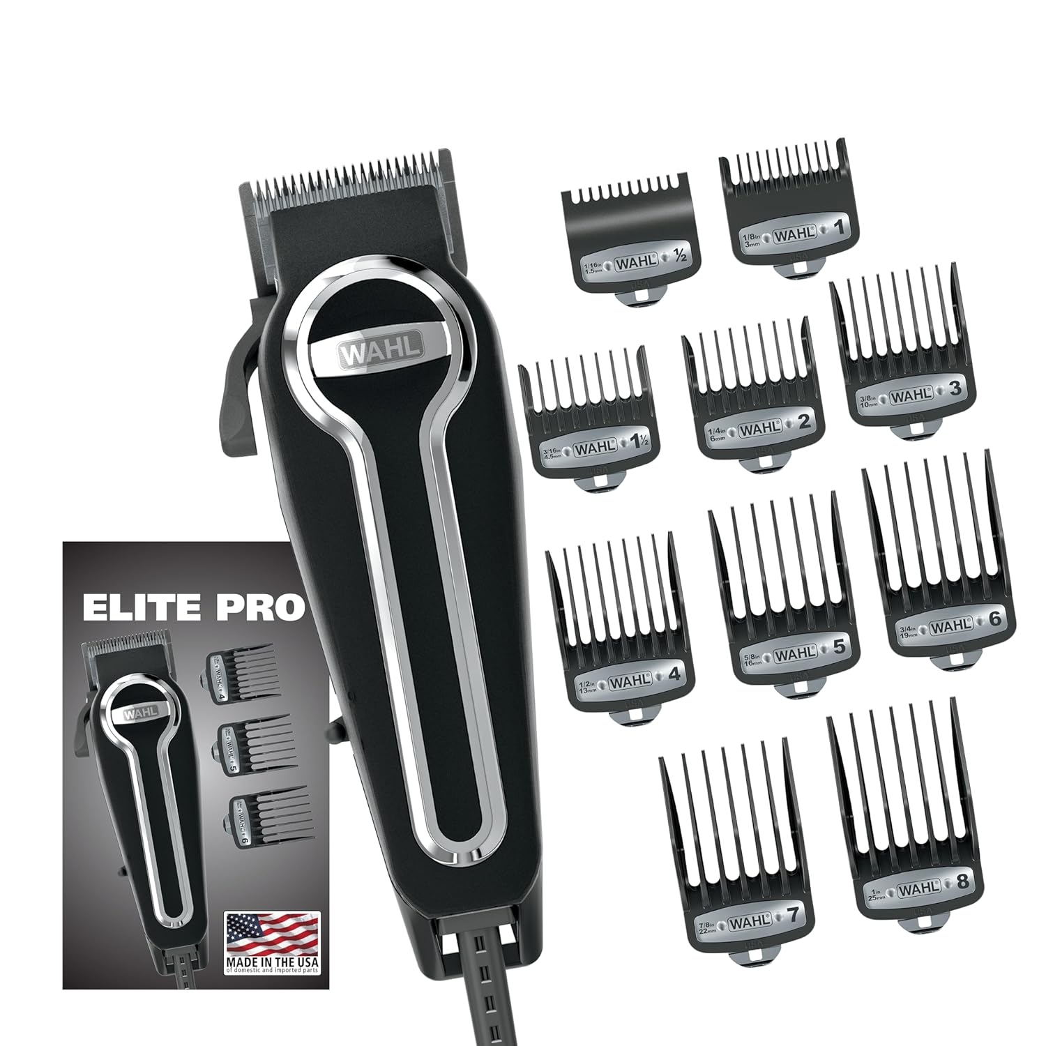 Wahl Elite Pro Hair In Handle Clipper, 79602-027
