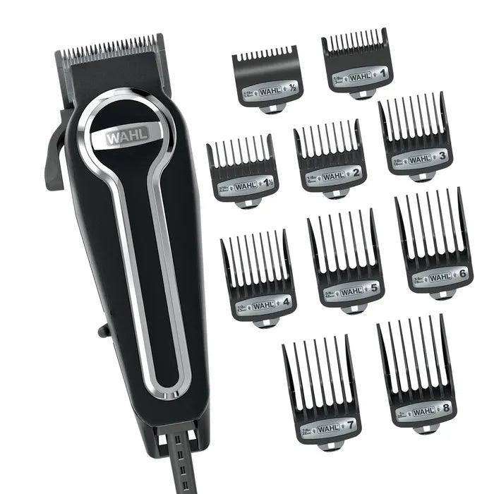 Wahl ElitePro Hair Clipper – 2 Pin Plug, Model 79602-201 | High-Performance Home Haircut Kit
