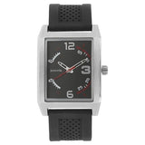Sonata Men's Watch Analog Black Dial With Black Plastic Strap, 7999SP02