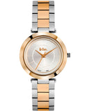 Lee Cooper Women's Watch Analog, Silver Dial Metal Band  Strap, LC06950.530 