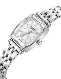 Lee Cooper Women's Analog Watch with White Mother Of Pearl Dial and Stainless Steel Band, LC08370.320