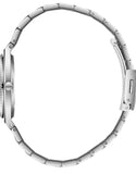 Lee Cooper Women's Analog Watch with Dark Blue Dial and Stainless Steel Band, LC08375.390