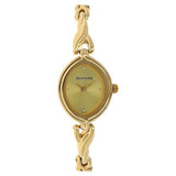 Sonata Women's Watch Analog Champagne Dial With Gold Stainless Steel Band, 8019YM02