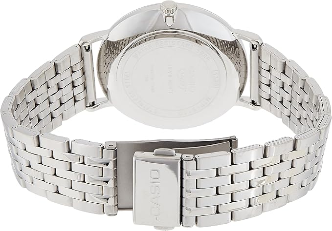 Casio Men's Watch Analog White Dial With Stainless Steel Band, MTP-M110D-7AVDF