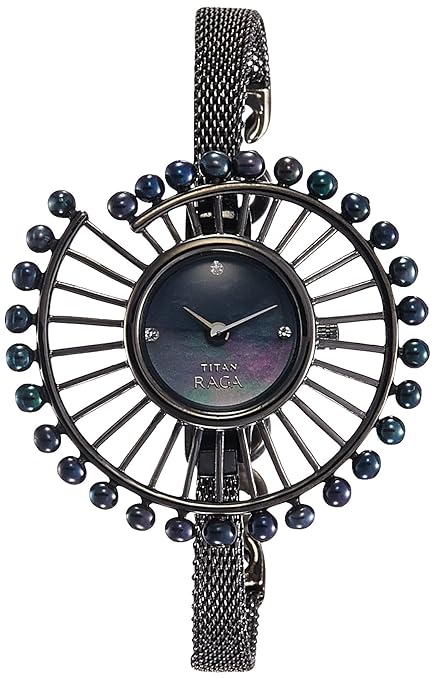 Titan, Women, Analog, Watch, Grey Dial, Stainless steel Strap, 9970QM01