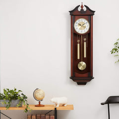 Rhythm Grandfather Wall Clock, 4MJ742RH06