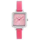 Sonata Women's Watch Analog Blue Dial With Pink Silicone Strap, 8152SP02