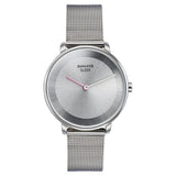 Sonata Women's Watch Analog Grey Dial with Silver Stainless Steel Band, 8191SM01