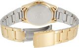 Casio Women's Watch Analog, Gold Dial Gold Stainless Steel Strap, LTP-1130N-9BRDF
