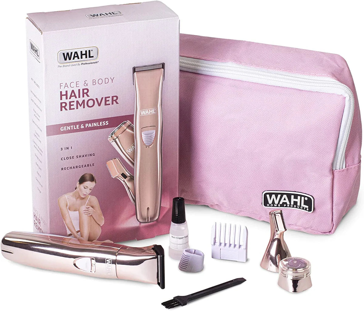 Wahl Pure Confidence Body Hair Remover, Gentle Trimming  09865-4027