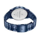 Fastrack, Men's, Analog Watch, Blue Dial, with Stainless Steel Band, FA-3305QM02