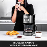 Black+Decker Premium 12 Cup Programmable Coffee Maker with 1.5L Glass Carafe, SSCM125